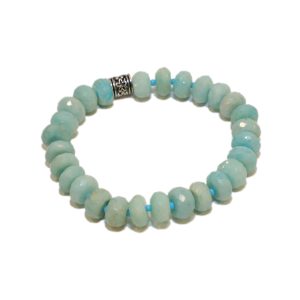 AMAZONITE BUTTON